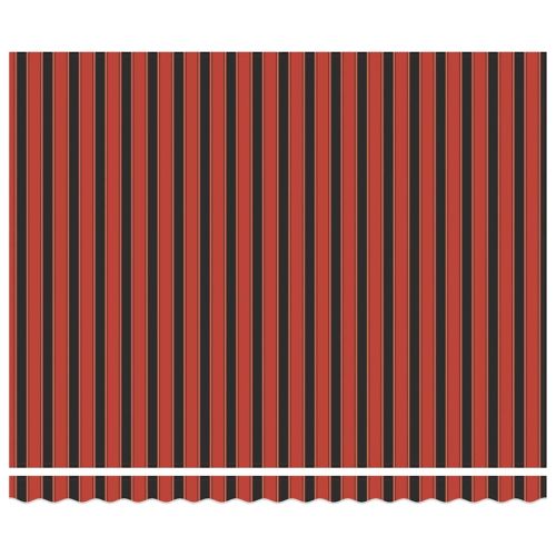 Автоматично прибираща се тента, оранжево и кафяво, 4x3 м