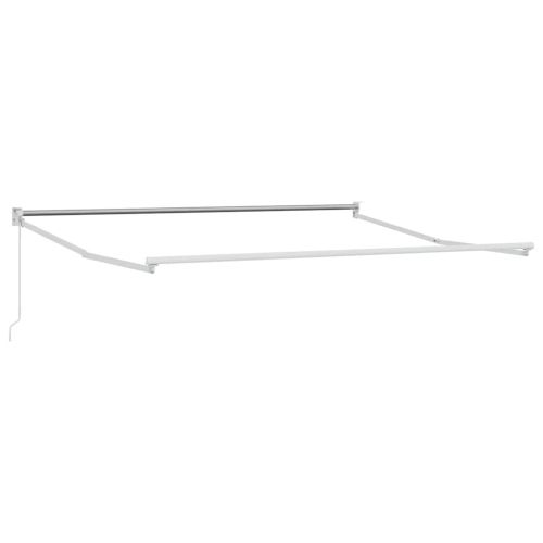 Ръчно прибираща се тента, бордо, 300x250 см