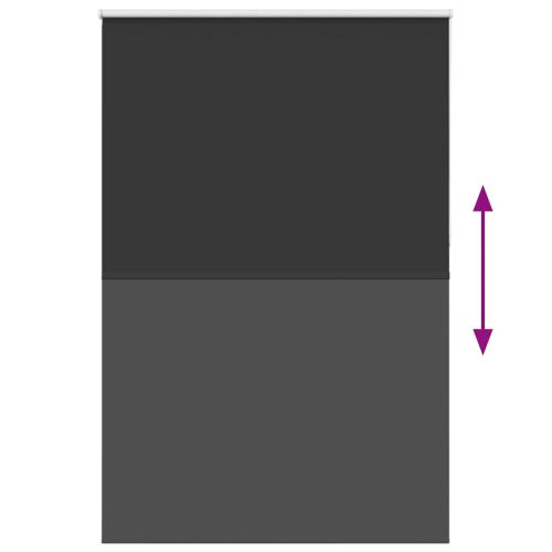 Ролетна щора Blackout черна 150x210см ширина на тъканта 146,6см