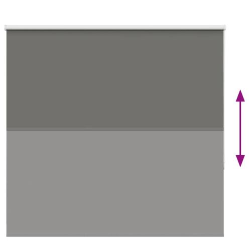 Ролкова щора Blackout Сив 155x175 cm Ширина на плата 151,6cm