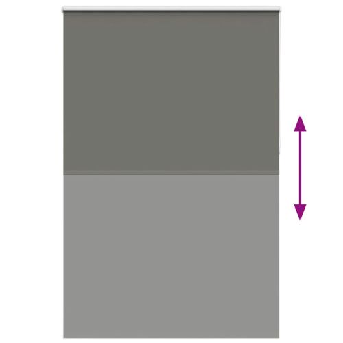 Ролкова щора Blackout Сив 150x230 cm Ширина на плата 146,6cm