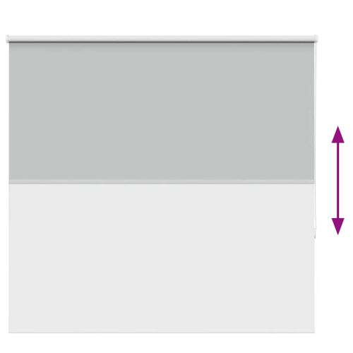 Ролкова щора Blackout Светло сиво 150x130 cm Ширина на плата