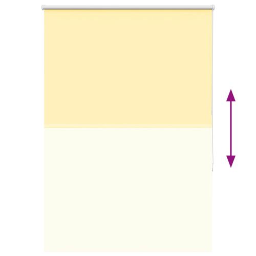 Ролкова щора Blackout жълт 115x150 см Ширина на плата 110,7см