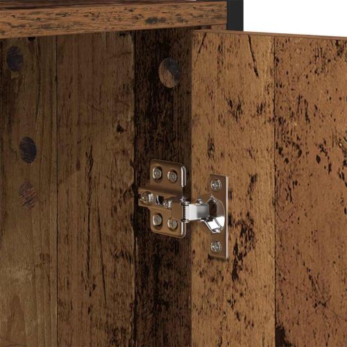 Шкаф за книги Старо дърво 40 x 24 x 161 см Инженерно дърво