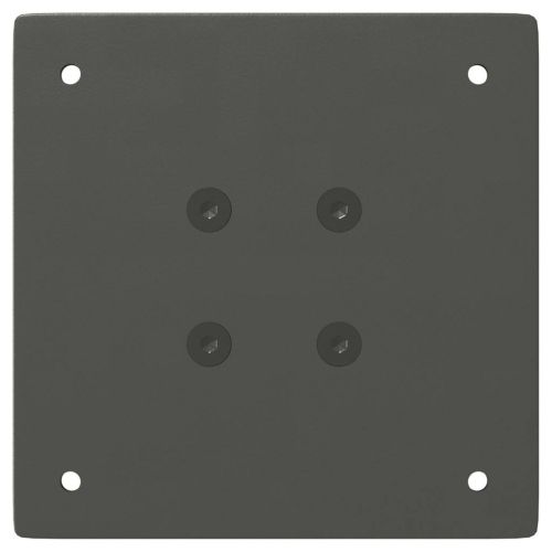 Крака за конзолна маса, 4 бр., антрацит, 72-74 см, стомана