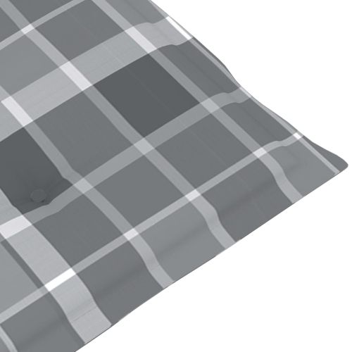 Люлеещ се стол с възглавници, акациево дърво масив