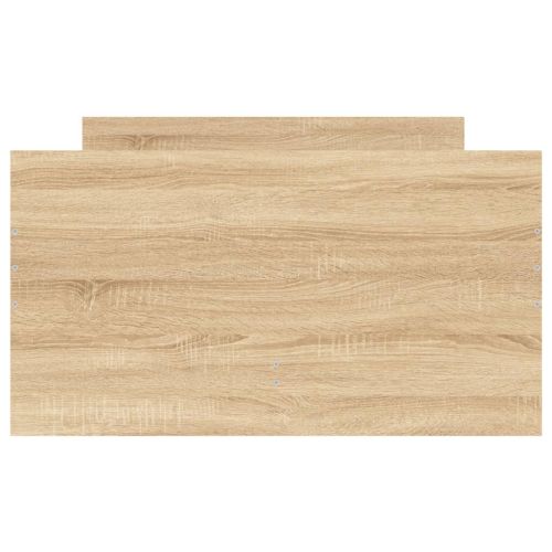 Рамка за легло с чекмеджета, дъб сонома, 100x200 см