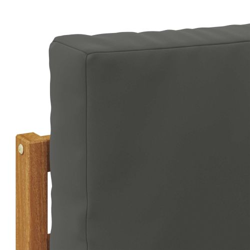 Комплект дивани за открито 7 бр. Натурален и Антрацит