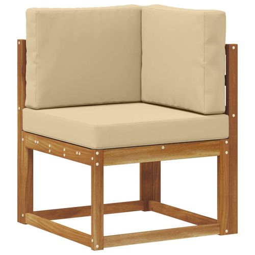 Комплект дивани за открито 5 Брой Натурален и Бежов