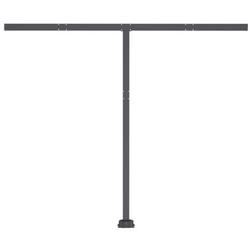 Автоматичен сенник, LED и сензор за вятър, 300x250 см, кремав