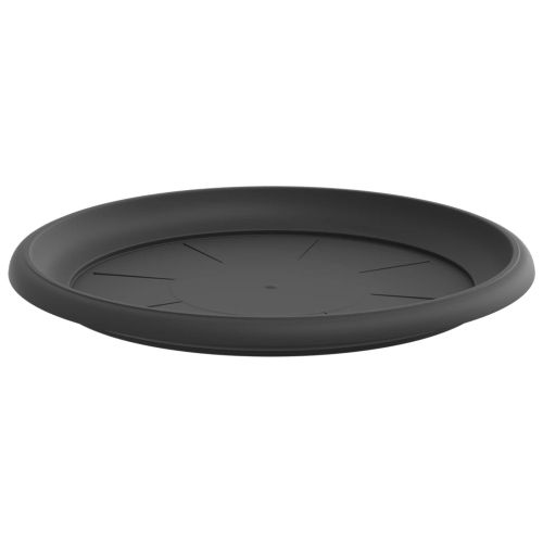 Саксии за растения 6 pcs Черно Ø 39 x 32 см Пластмаса