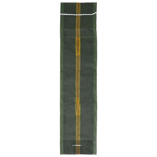 Торби с пясък 25 бр. Тъмен зелен 100 x 25 cm HDPE