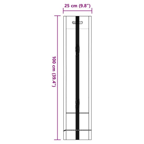 Торби с пясък 25 бр. Тъмен зелен 100 x 25 cm HDPE