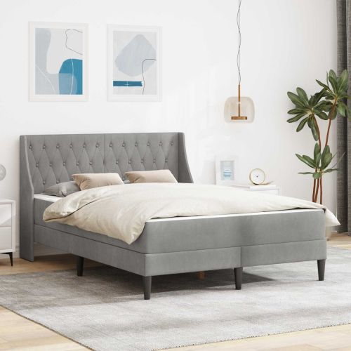 Рамка за легло с матрак с матрак с таблото Кадифе