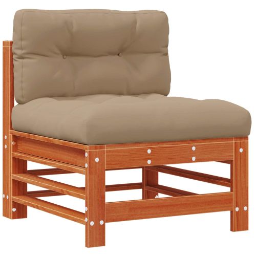 Комплект за почивка в градина 7 pcs Восъчен Кафяв