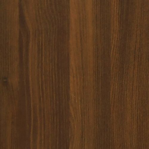 Шкаф за обувки, кафяв дъб, 63x24x81 см, инженерно дърво