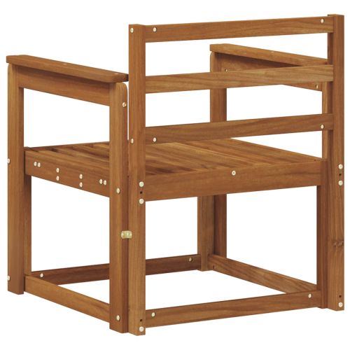 Външен диван Солидно акациево дърво Естествен