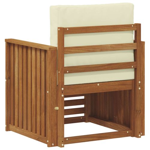 Комплект дивани за открито Естествен 71 x 63 x 73 см