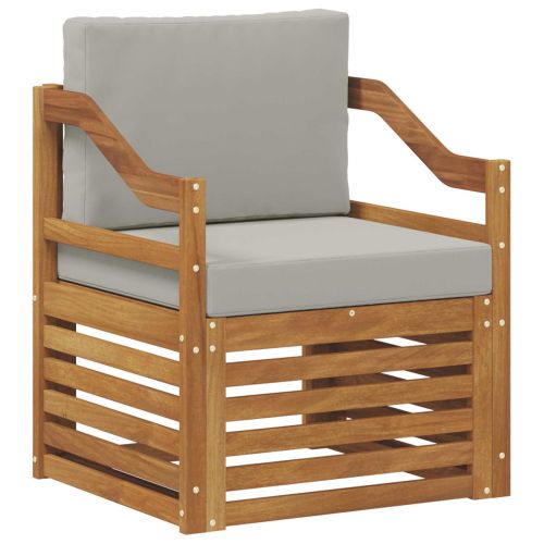 Комплект дивани за открито Естествен 67 x 63 x 73 см