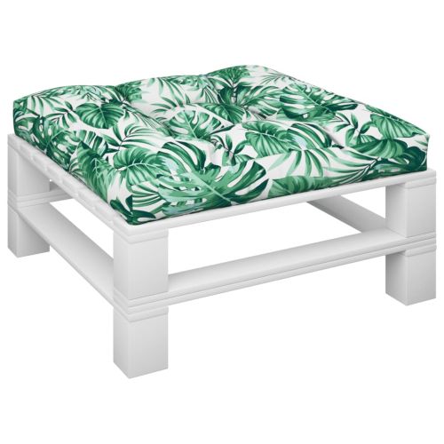 Палетна възглавница, на листа, 80x80x12 см, текстил