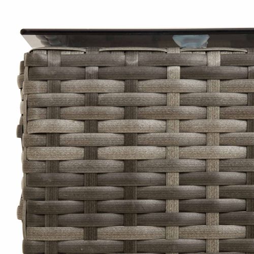 Градински Софа Комплект с възглавница 2 pcs полиратан