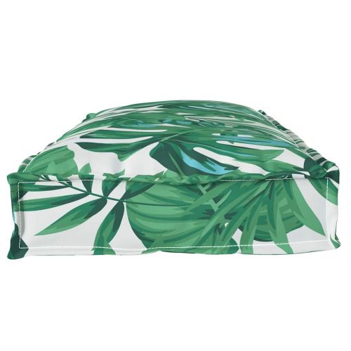 Възглавница Мотив с листа 100 x 40 x 8 см Оксфордска тъкан