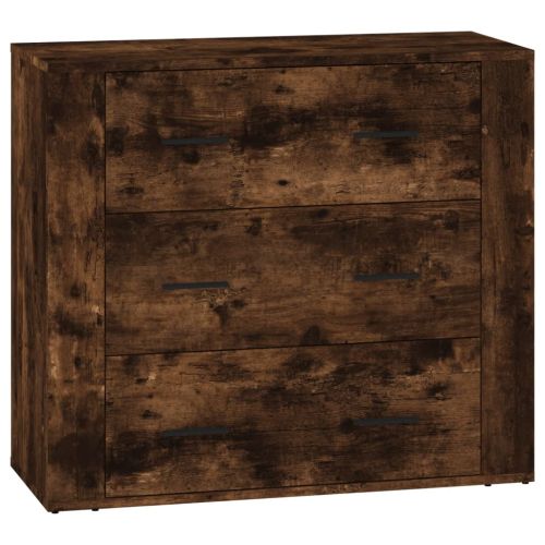 Сайдборди, 3 бр, опушен дъб, инженерно дърво