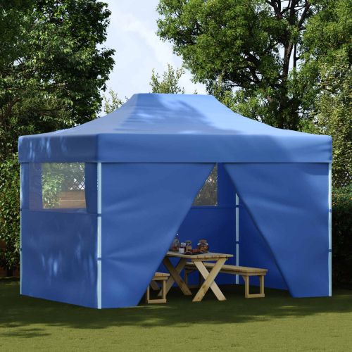 Парти шатър Синьо 291 x 431 x 315 см Оксфордска тъкан