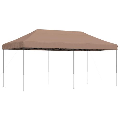 Парти шатър Кафяво 292 x 580 x 315 см Оксфордска тъкан