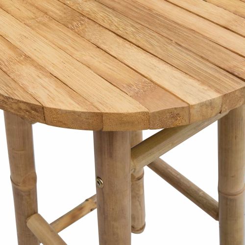 Градински стол Естествен Ø 38 x 68 см Бамбук