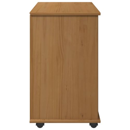 Плъзгащ кабинет 63,5 x 39 x 65,5 см Солиден бор Меден кафяв