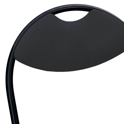 Сгъваем стол 8 pcs Черен 48 x 43,5 x 81 см Изкуствена