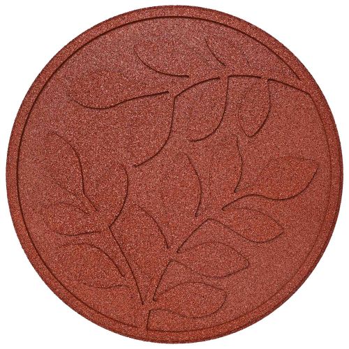 Стъпаловиден камък 6 pcs Червено Ø 44 x 2 см Каучук