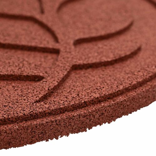 Стъпаловиден камък 6 pcs Червено Ø 44 x 2 см Каучук