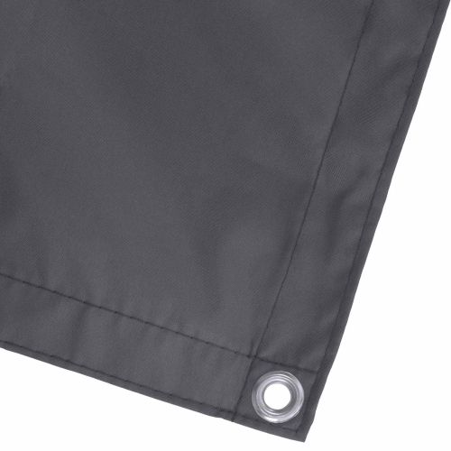 Балконен екран Антрацит 75 x 200 cm PU покрит оксфорд алу