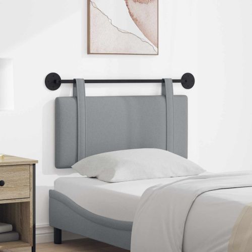 Висяща табла Едноцветен Светлосиво 90 x 55 x 5 см текстил