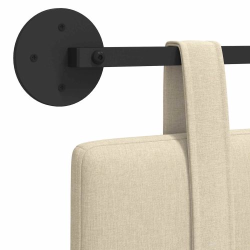 Табла за легло висяща Крем Текстил