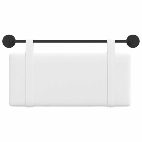 Табла за легло висяща Бял текстил