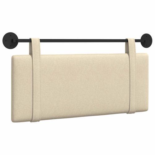 Висяща табла Монтиране на стена Крем 110 x 55 x 5 см текстил