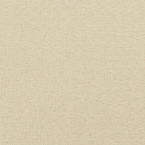 Висяща табла Монтиране на стена Крем 150 x 55 x 5 см текстил