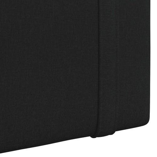 Табла за легло висяща Черен Текстил