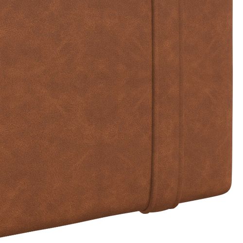 Висяща табла Едноцветен Кафяво 190 x 55 x 5 см Антично PU