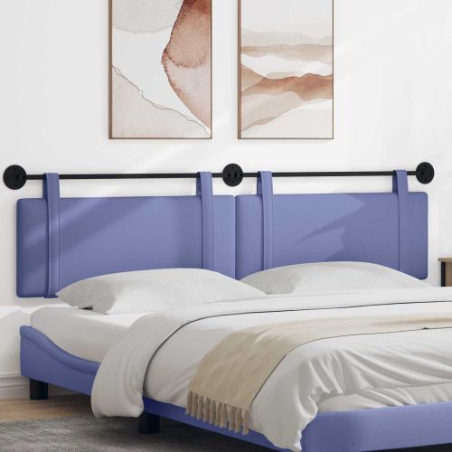 Висяща табла Едноцветен Дънково син 210 x 55 x 5 см текстил