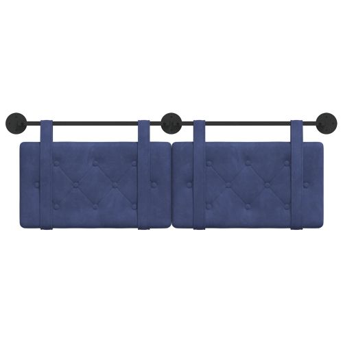 Висяща табла Полицейско синьо 130 x 55 x 5 см Кадифе