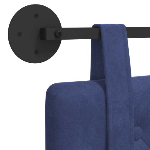 Висяща табла Полицейско синьо 130 x 55 x 5 см Кадифе