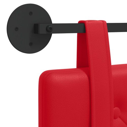 Висяща табла Червено 130 x 55 x 5 см Изкуствена