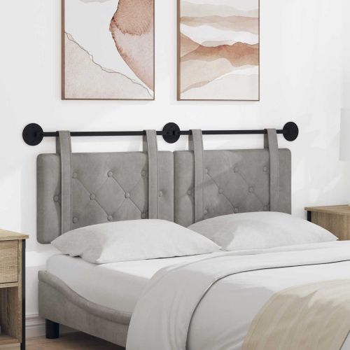 Висяща табла Светлосиво 150 x 55 x 5 см Кадифе