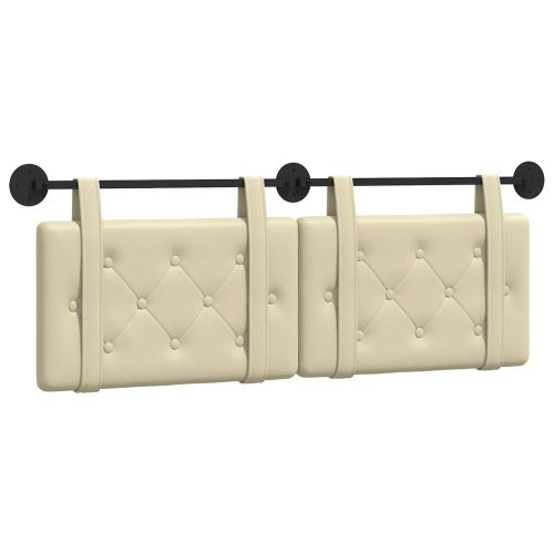 Висяща табла Монтиране на стена Крем 150 x 55 x 5 см Изкуствена