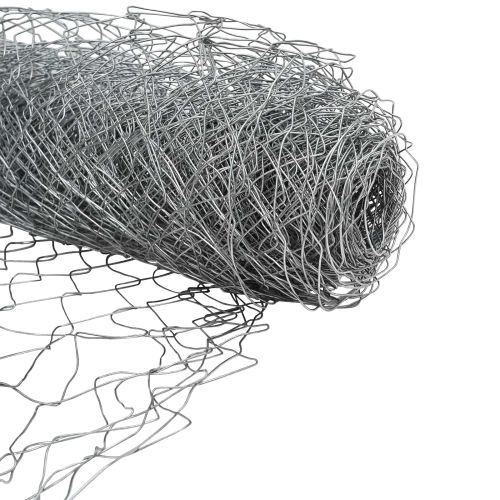 Оградa от мрежа Поцинкована 2 x 10 m Стъкло