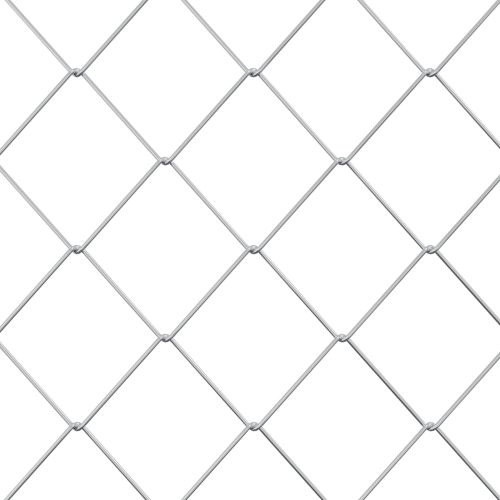 Оградa от мрежа Поцинкована 2 x 10 m Стъкло